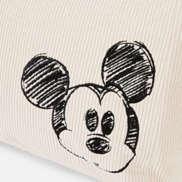 NWT Disney Mickey Mouse tote in corduroy. Limited Edition - Picture 3 of 12